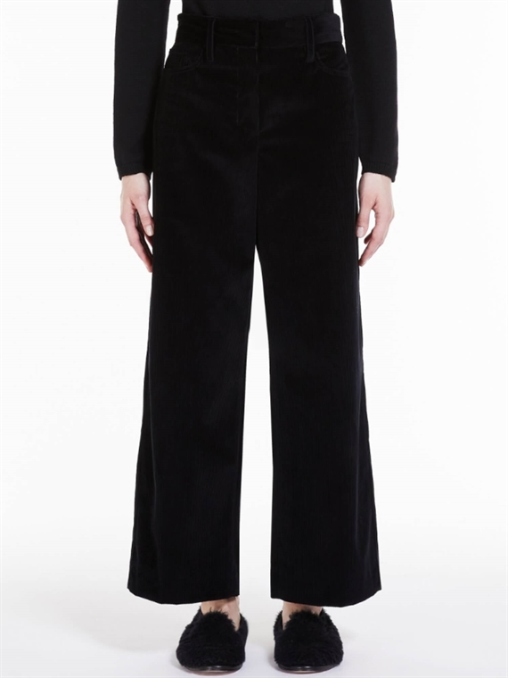 \'S Max Mara Helier Bukser, Sort